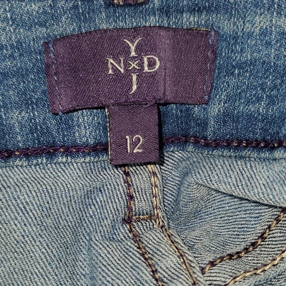 NYDJ Not Your Daughter's Jeans Boyfriend Fit High Rise Size 12 - Picture 2 of 7